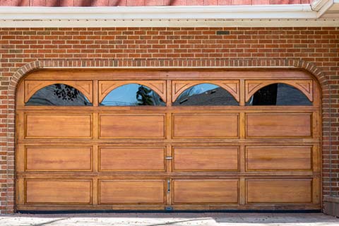Mill Creek Garage Door Wood Installation